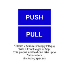 Gravoply Door Plaque