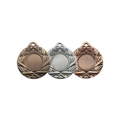 Antique Scroll Medal