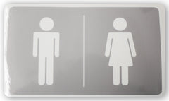 Bathroom Door Decal