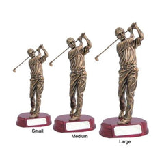 Male Resin Golf Trophy